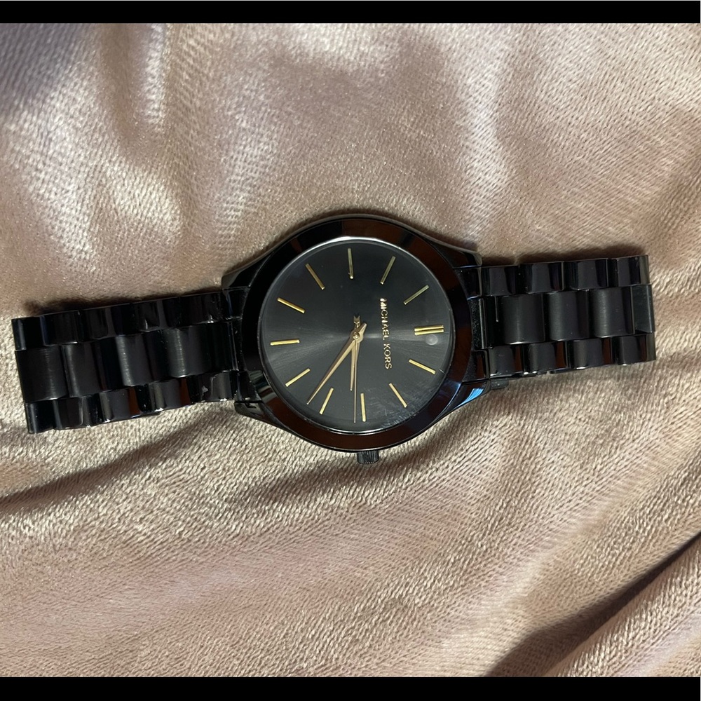 Black Michael Kors Watch